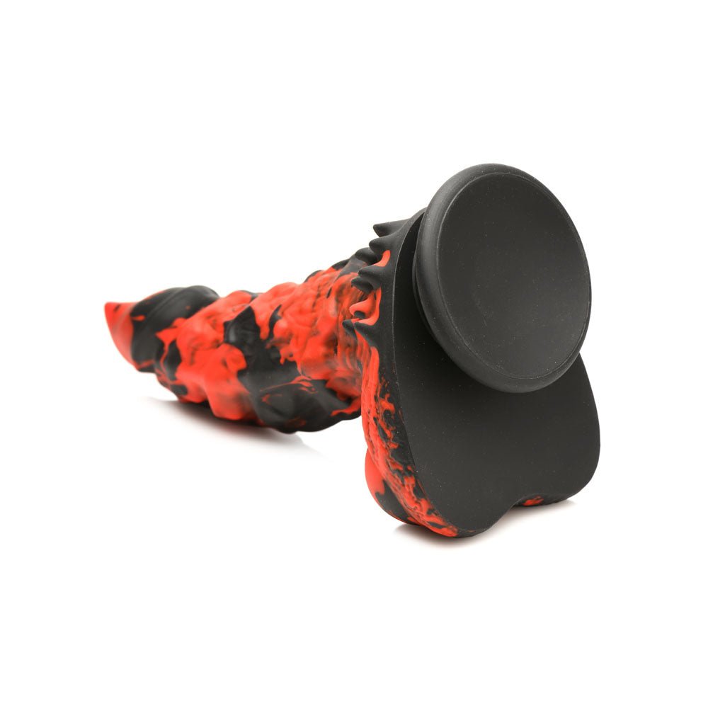 Creature Cocks Fire Demon Red/Black 21.6 cm Fantasy Dildo