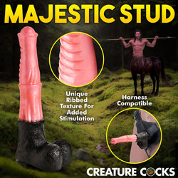 Creature Cocks Giant Centaur Pink/Black 35.5 cm Fantasy Dildo