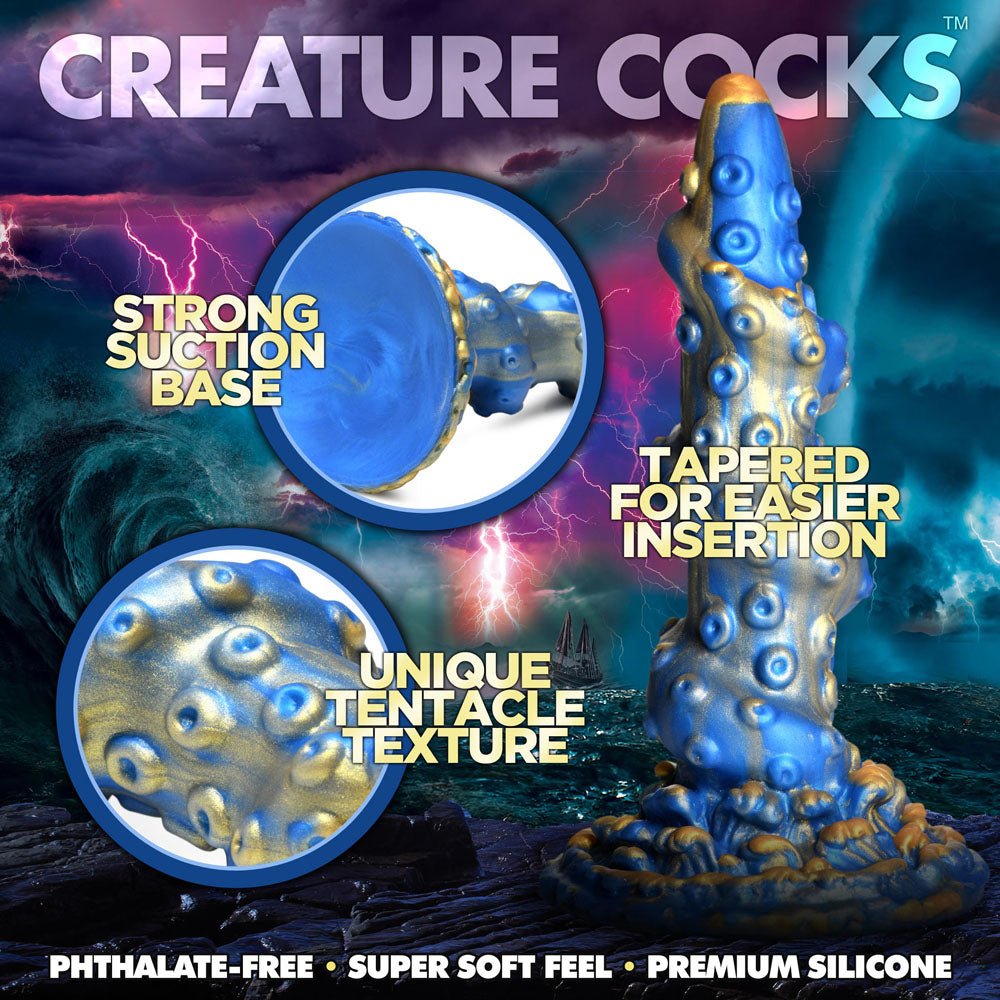 Creature Cocks Lord Kraken Blue 21 cm Fantasy Tentacle Dildo