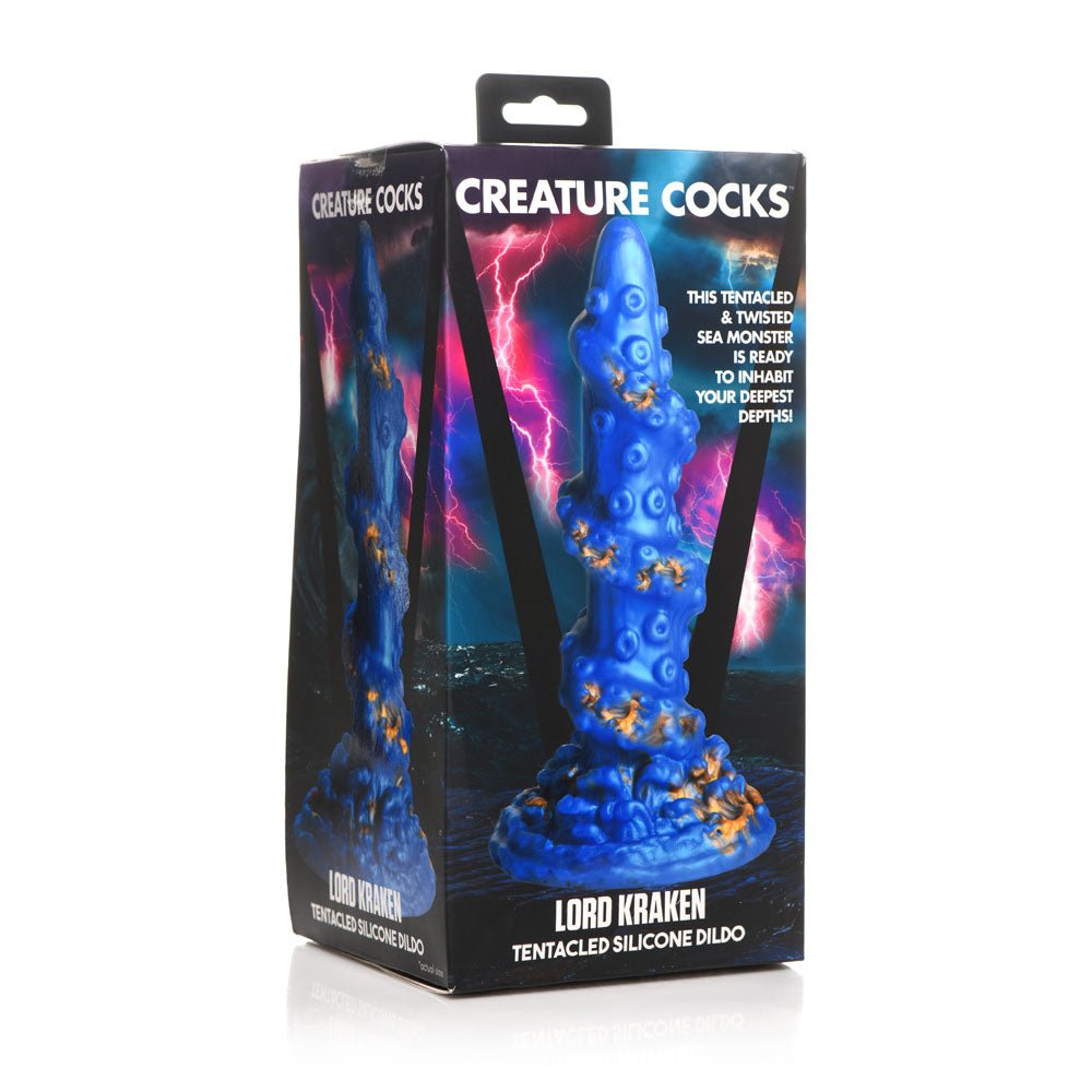 Creature Cocks Lord Kraken Blue 21 cm Fantasy Tentacle Dildo