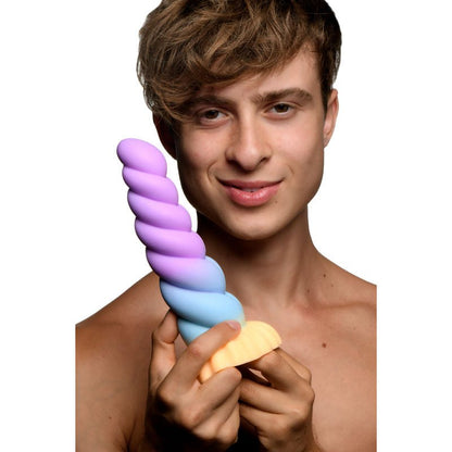 Creature Cocks Mystique Silicone Unicorn Dildo Coloured 21 cm Fantasy Dildo