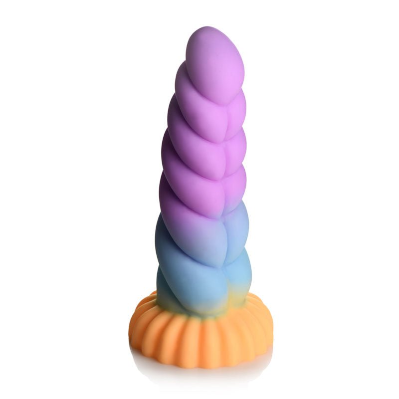 Creature Cocks Mystique Silicone Unicorn Dildo Coloured 21 cm Fantasy Dildo