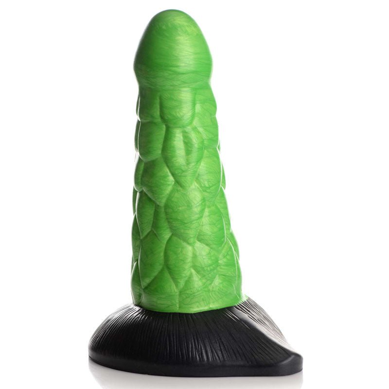 Creature Cocks Radioactive Reptile Thick Scaly Silicone Dildo - 19 cm Dildo