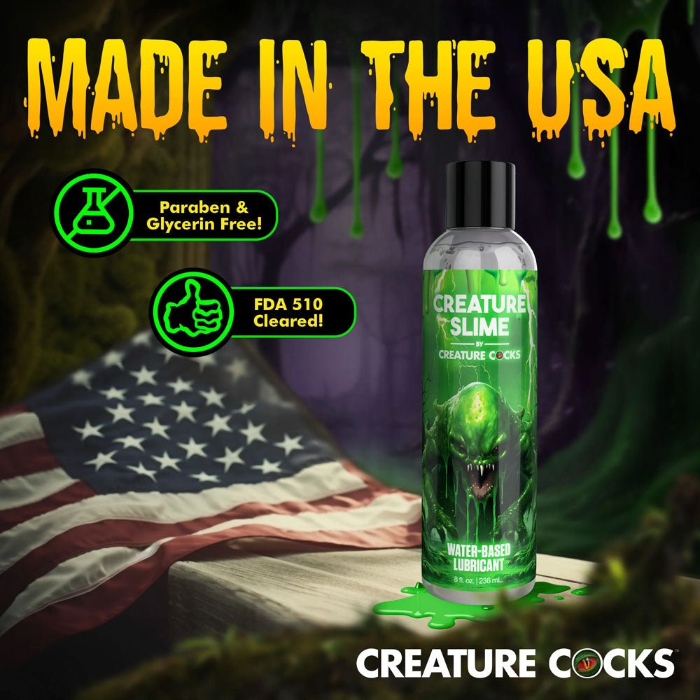 Creature Cocks Water-Based Lubricant - 236 ml Pump Bottle