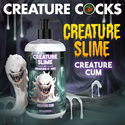 Creature Slime by Creature Cocks - Cum Lubricant - 473 ml Pump Bottle