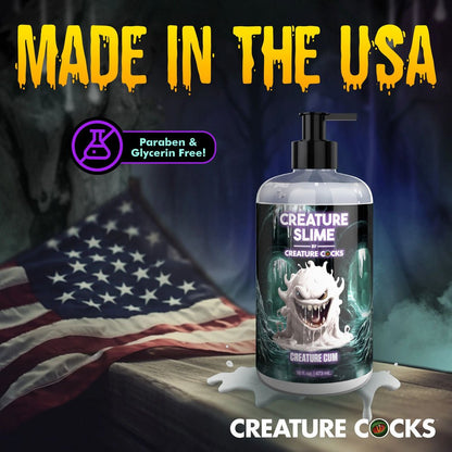 Creature Slime by Creature Cocks - Cum Lubricant - 473 ml Pump Bottle