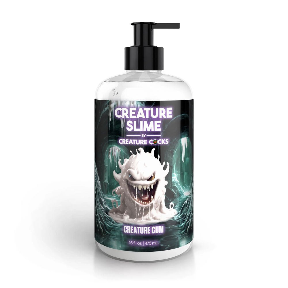 Creature Slime by Creature Cocks - Cum Lubricant - 473 ml Pump Bottle