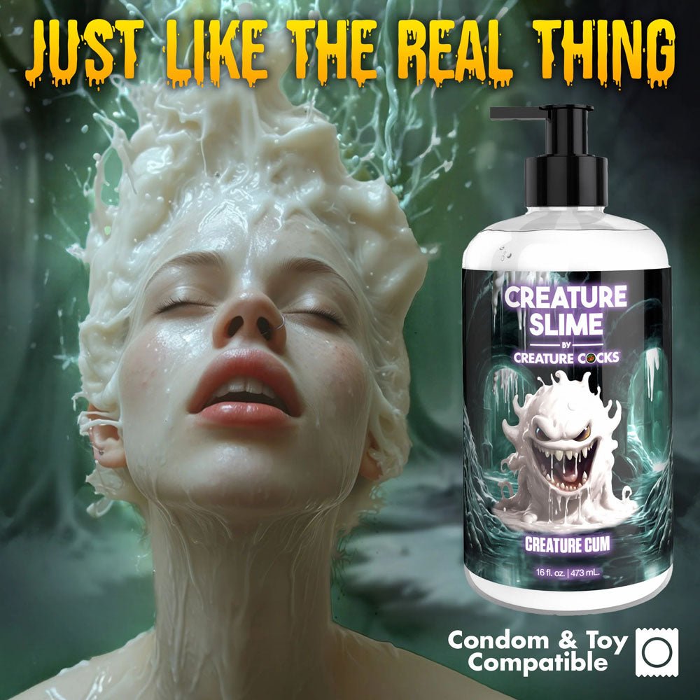 Creature Slime by Creature Cocks - Cum Lubricant - 473 ml Pump Bottle