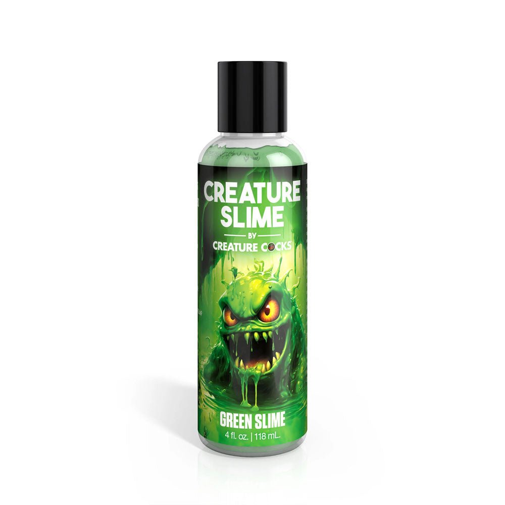 Creature Slime by Creature Cocks Green Water Based Lubricant - 118 ml Bottle