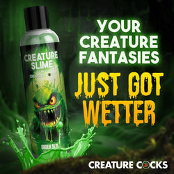 Creature Slime by Creature Cocks - Green Water Based Lubricant - 237 ml Bottle