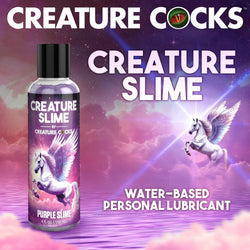 Creature Slime by Creature Cocks - Purple Water Based Lubricant - 118 ml Bottle