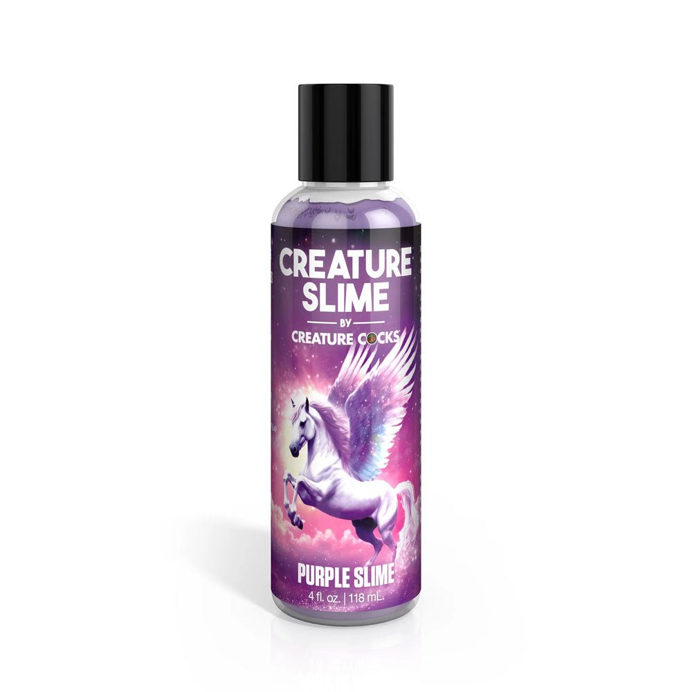 Creature Slime by Creature Cocks - Purple Water Based Lubricant - 118 ml Bottle