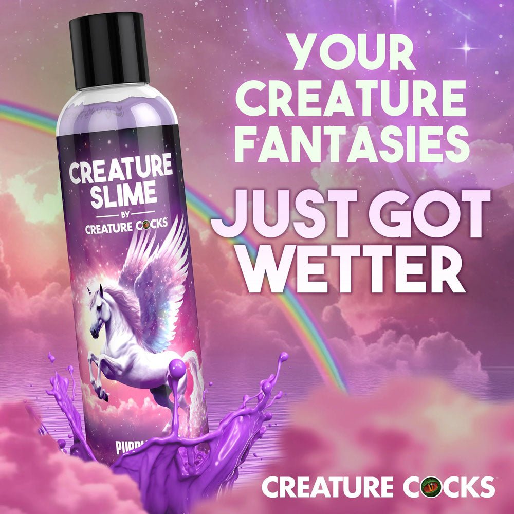 Creature Slime by Creature Cocks - Purple Water Based Lubricant - 237 ml Bottle