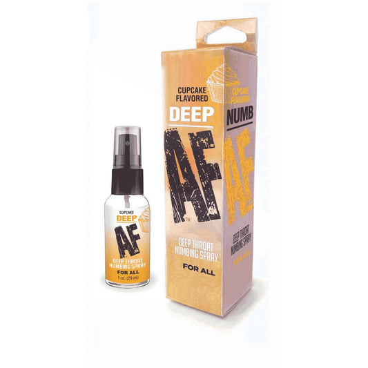 Deep AF - Cupcake Flavoured Deep Throat Spray - 29 ml