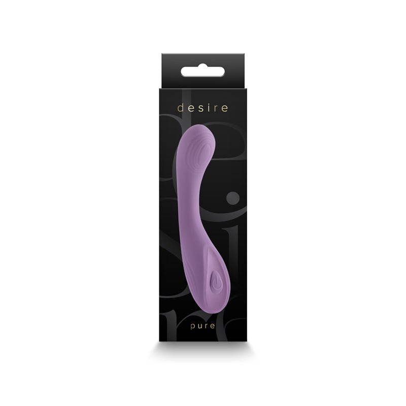 Desire - Pure Dusty Lavender 13.7 cm USB Rechargeable Vibrator