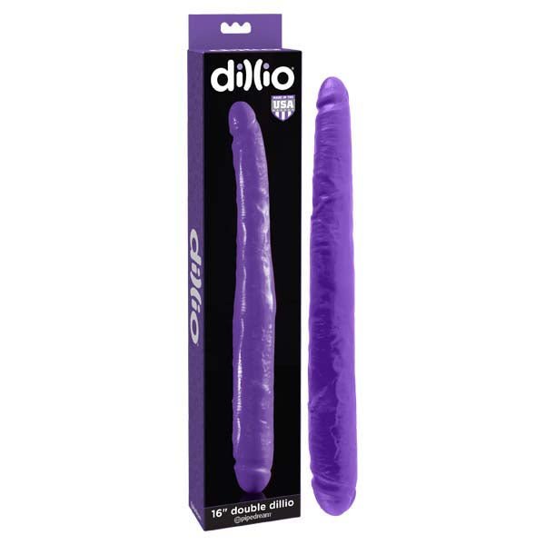 Dillio 16'' Double Dong - 40.6 cm Double Dong Purple