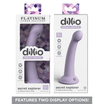 Dillio Platinum Secret Explorer - Purple - Purple 15.2 cm (6'') Dong