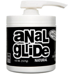 Doc Johnson's Anal Glide - Petroleum Based Lubricant - 127 g Pump Bottle