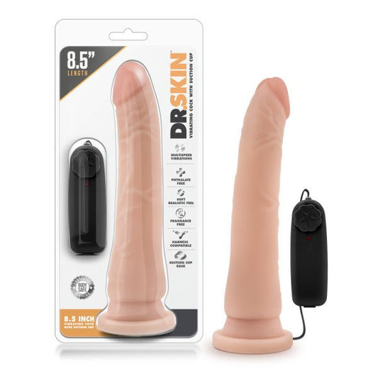 Dr. Skin 8.5'' Vibrating Realistic Cock Flesh 21.6 cm Dong