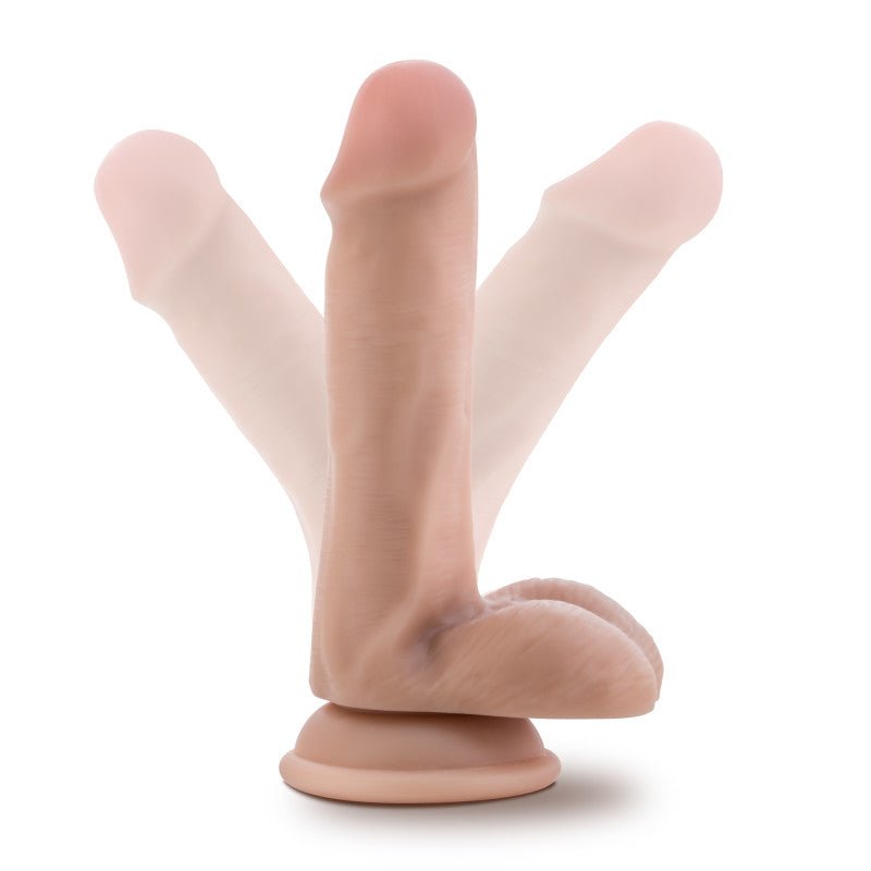 Dr. Skin Plus 6'' Girthy Poseable Dildo - Flesh 16.5 cm (6.5'') Dong