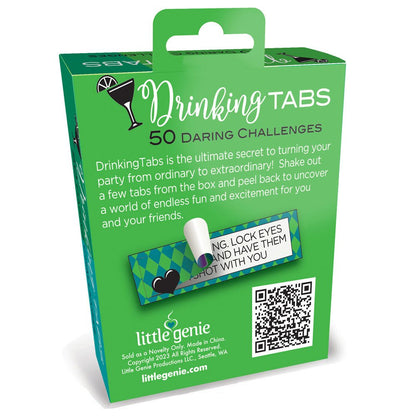 Drinking Tabs Drinking Challenges - Set of 50