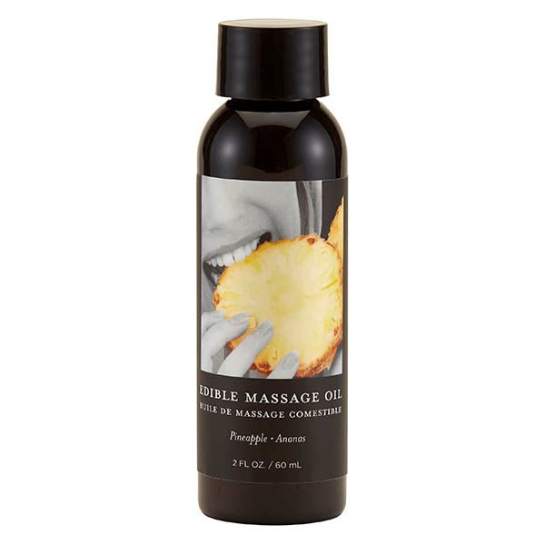 Edible Massage Oil Pineapple Flavoured 59 ml Bottle