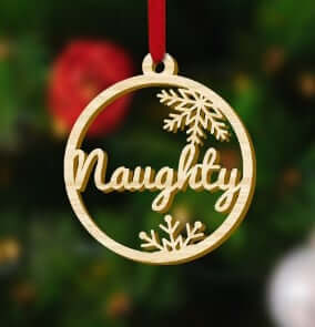 Naughty Christmas ornament (ee4f7eb4)