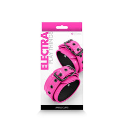 Electra Ankle Cuffs - Pink - Pink Restraints