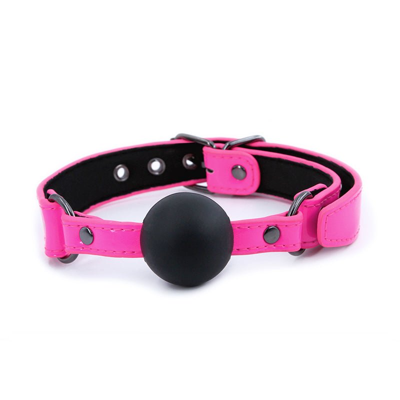 Electra Ball Gag - Pink - Pink Mouth Restraint