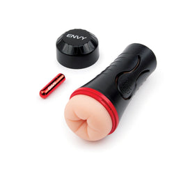 ENVY Squeezable Rear Clutch Stroker Flesh Vibrating Anal Stroker