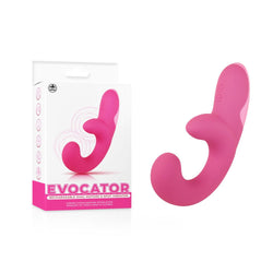 Evocator Pink USB Rechargeable Dual Motor G-Spot Vibrator