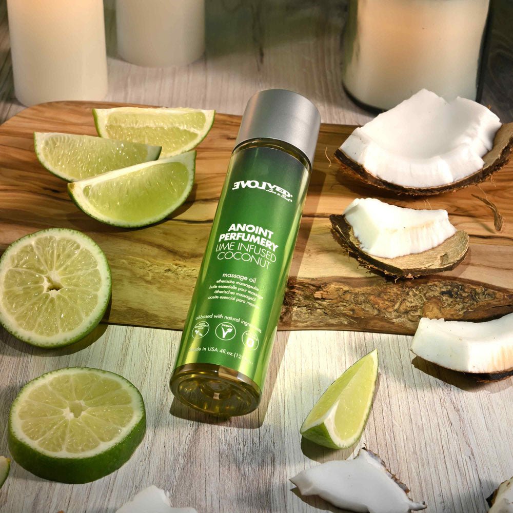 Evolved ANOINT PERFUMERY - Lime Infused Coconut 120 ml Bottle