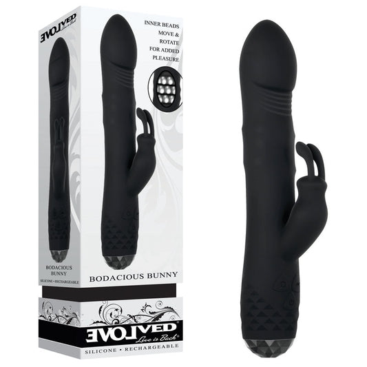 Evolved BODACIOUS BUNNY - 22.9 cm USB Rechargeable Rabbit Vibrator