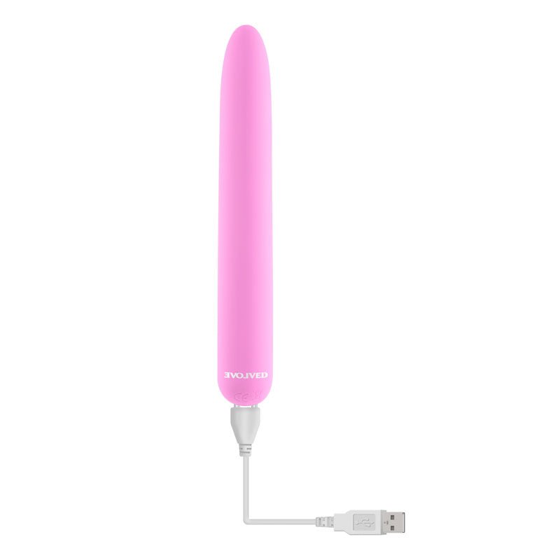 Evolved CARNATION - Pink 18.8 cm USB Rechargeable Vibrator