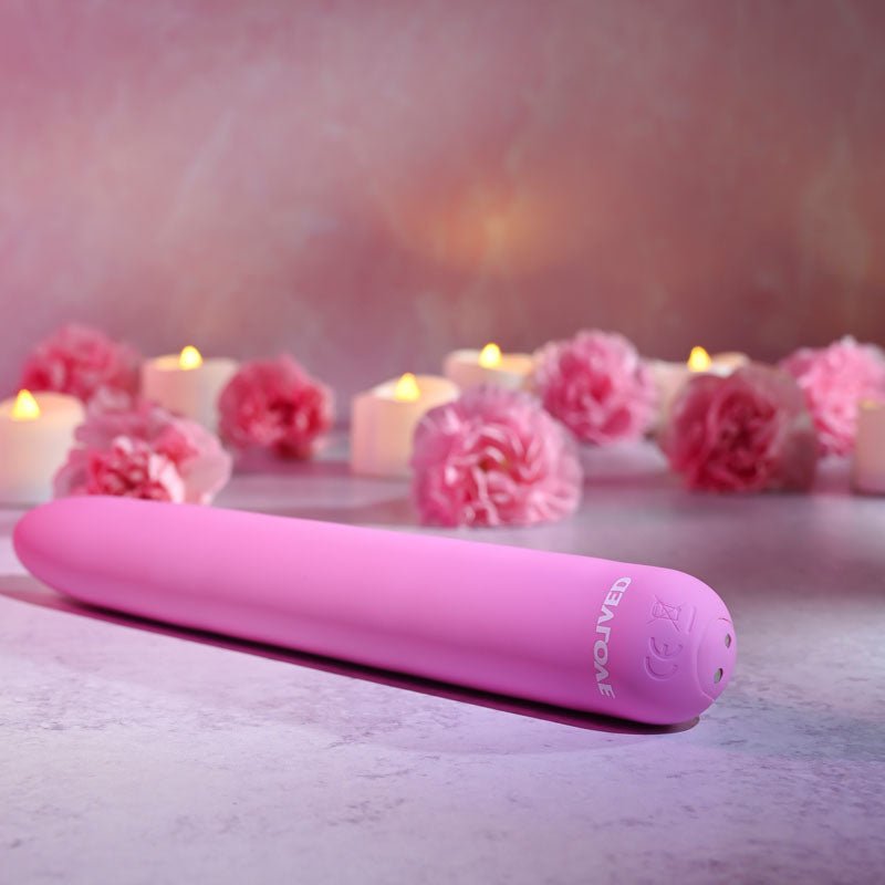 Evolved CARNATION - Pink 18.8 cm USB Rechargeable Vibrator