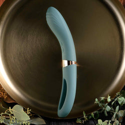 Evolved CHICK FLICK Olive Green 24 cm Rechargeable Vibrator with Flicking Tip