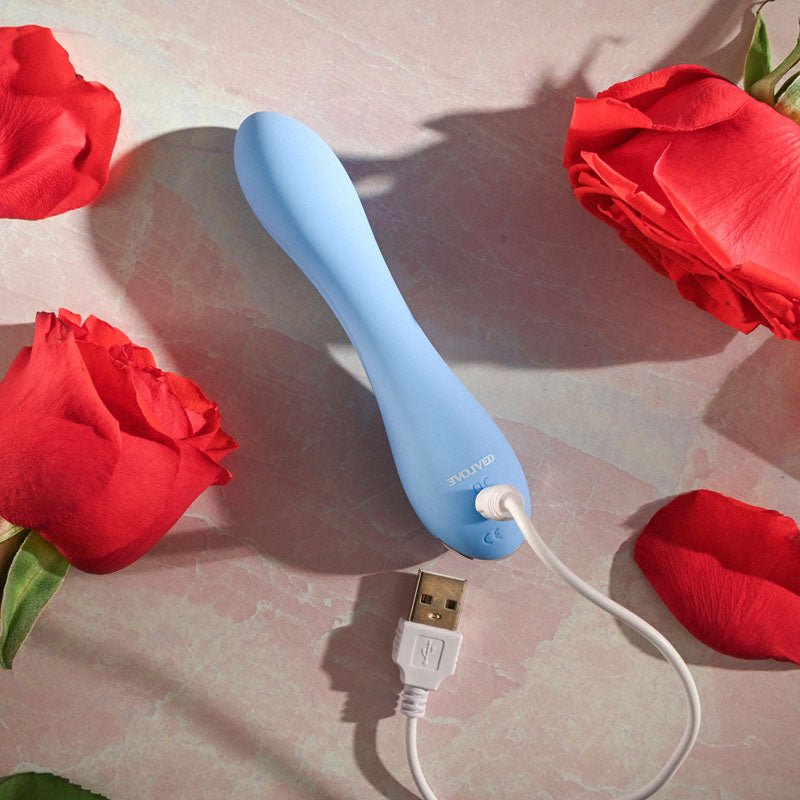 Evolved CRUSH - 12 cm USB Rechargeable Mini Vibrator