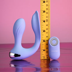 Evolved EVERY WAY PLAY Purple 12.8 cm Rabbit Vibrator with Wireless Remote Control