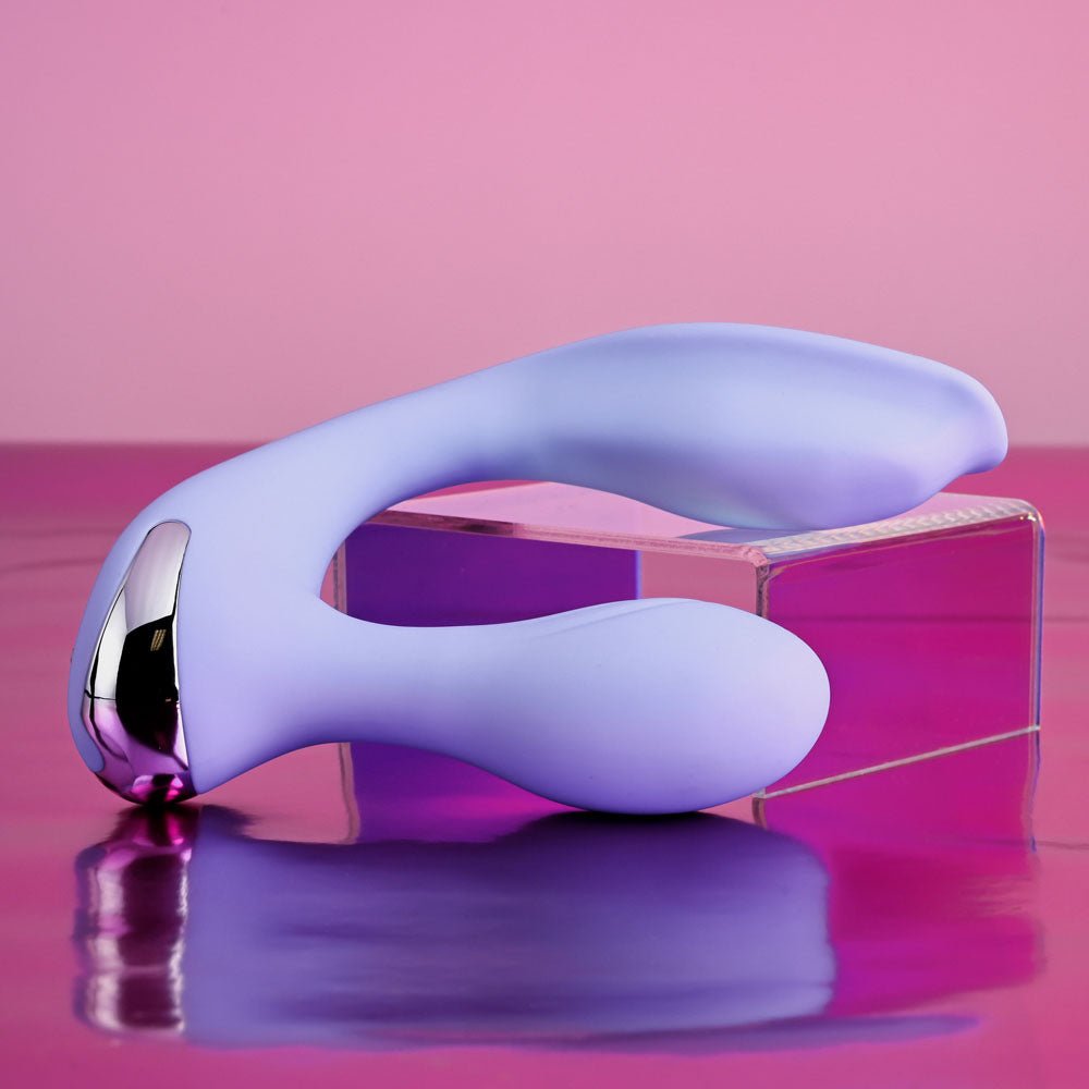 Evolved EVERY WAY PLAY Purple 12.8 cm Rabbit Vibrator with Wireless Remote Control