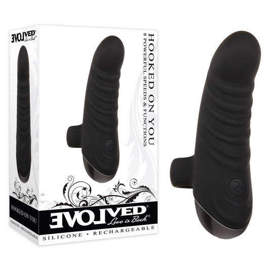 Evolved HOOKED ON YOU - USB Rechargeable Finger Stimulator