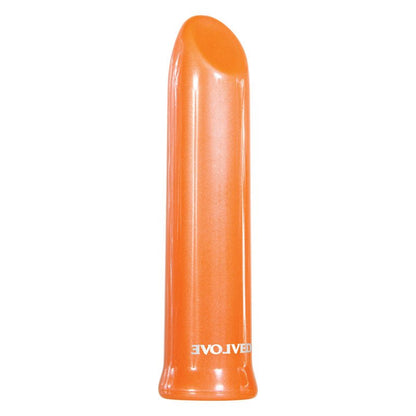 Evolved Lip Service - Orange 10 cm USB Rechargeable Lipstick Vibrator