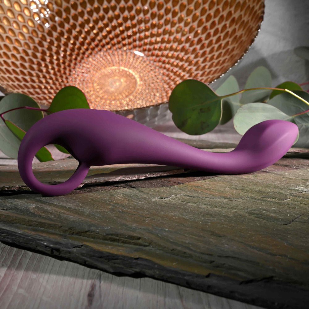 Evolved LOCHNESS G Purple 19 cm USB Rechargeable Vibrator