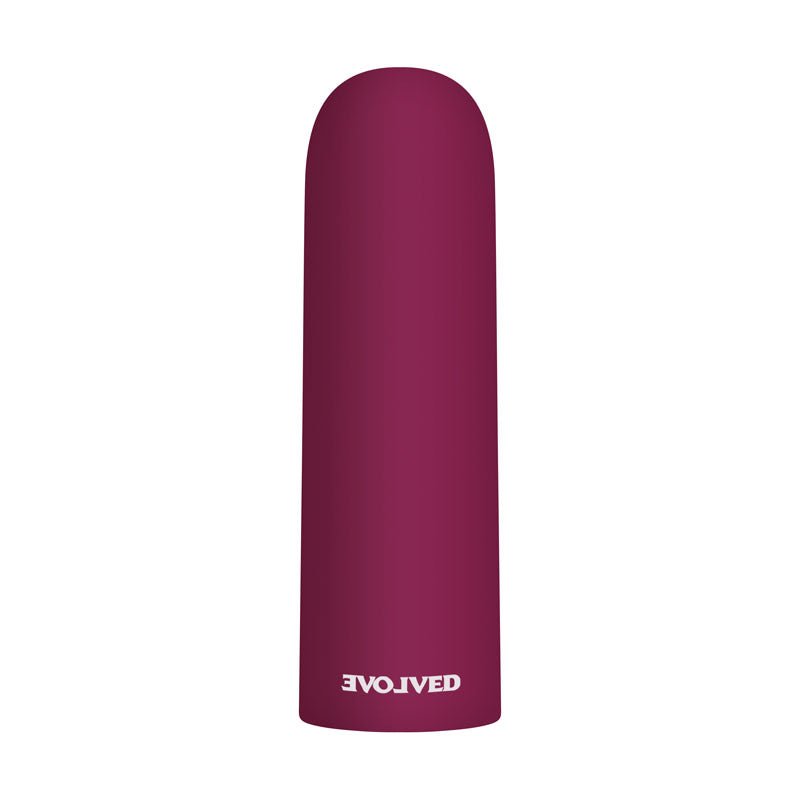 Evolved Mighty Thick - Burgundy 9 cm USB Rechargeable Bullet