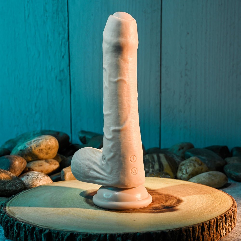 Evolved Peek A Boo Vibrating Dildo Light