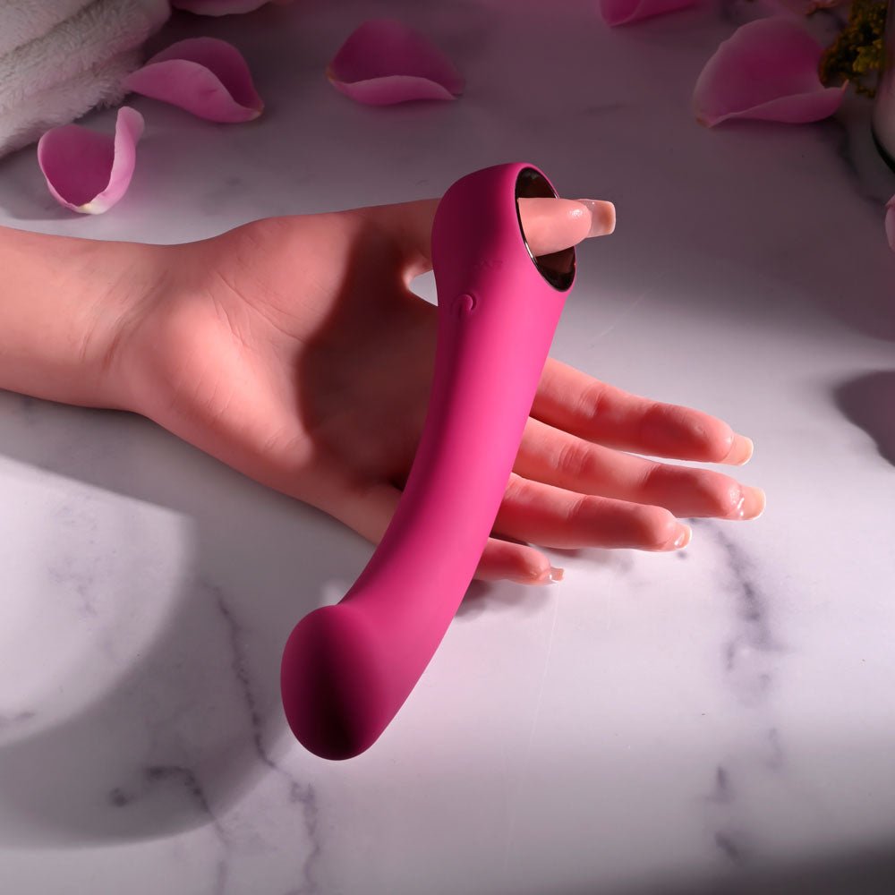 Evolved PLEASURE CURVE Pink 19 cm USB Rechargeable Vibrator