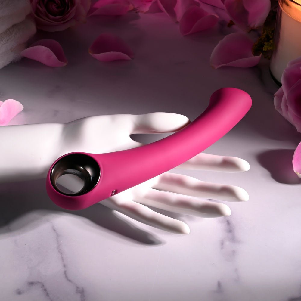 Evolved PLEASURE CURVE Pink 19 cm USB Rechargeable Vibrator