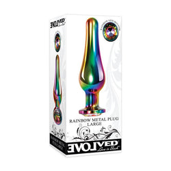 Evolved Rainbow Metal Plug - Large