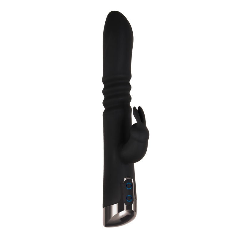 Evolved Rapid Rabbit - 25.4 cm USB Rechargeable Thrusting Rabbit Vibrator