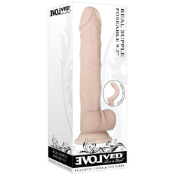 Evolved Real Supple Poseable 9.5'' - Flesh 24 cm Poseable Dong