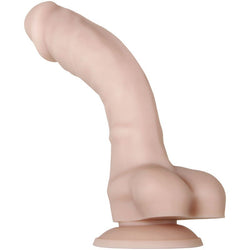 Evolved Real Supple Silicone Poseable 8.25'' - Flesh 21 cm Poseable Silicone Dong